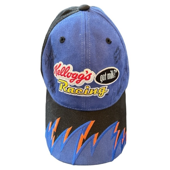 Vintage 2003 Nascar Kellogg's Racing Terry LaBonte Hat Cap Blue OSFM - Picture 2 of 14